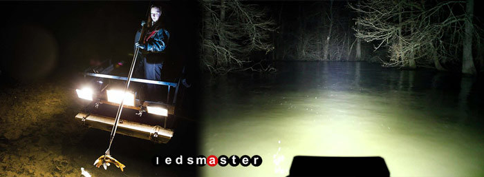 IP68 Cert Underwater LED Flood Light 200W for Boat and Marine Use