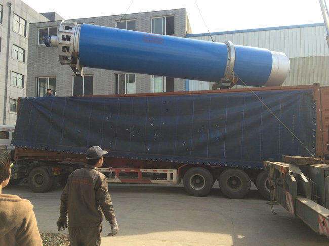 Hot Air Single Tube Sawdust Rotary Drum Dryer