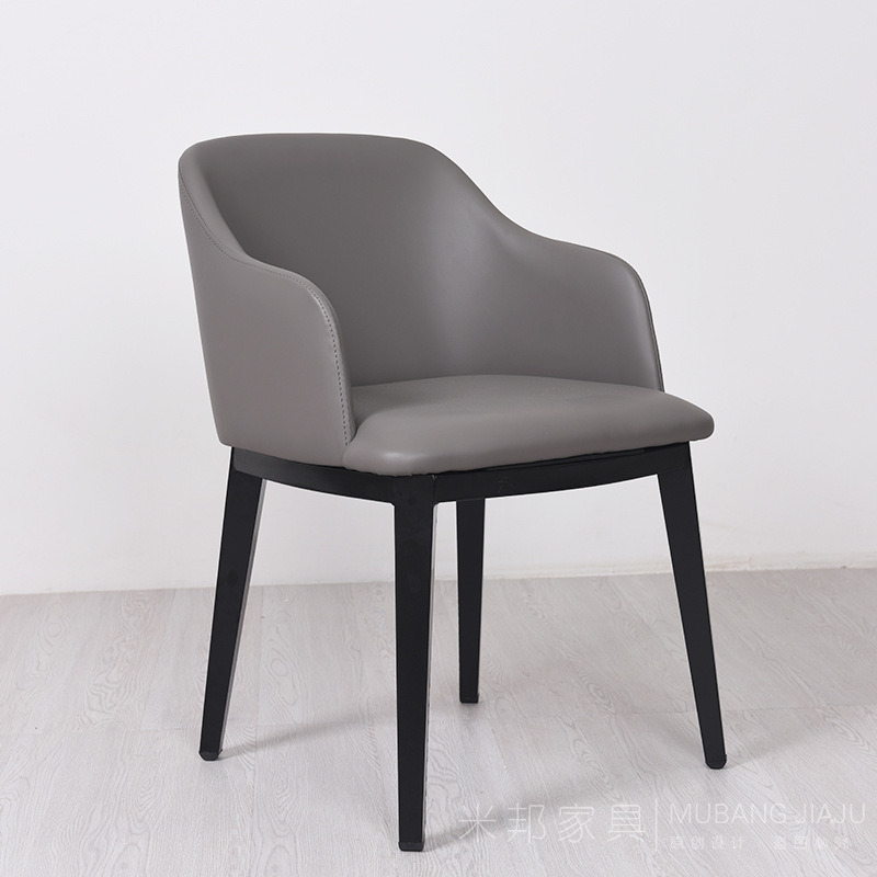 Modern Design Good Quality Hotel Metal Chair with PU Leather for Restaurant