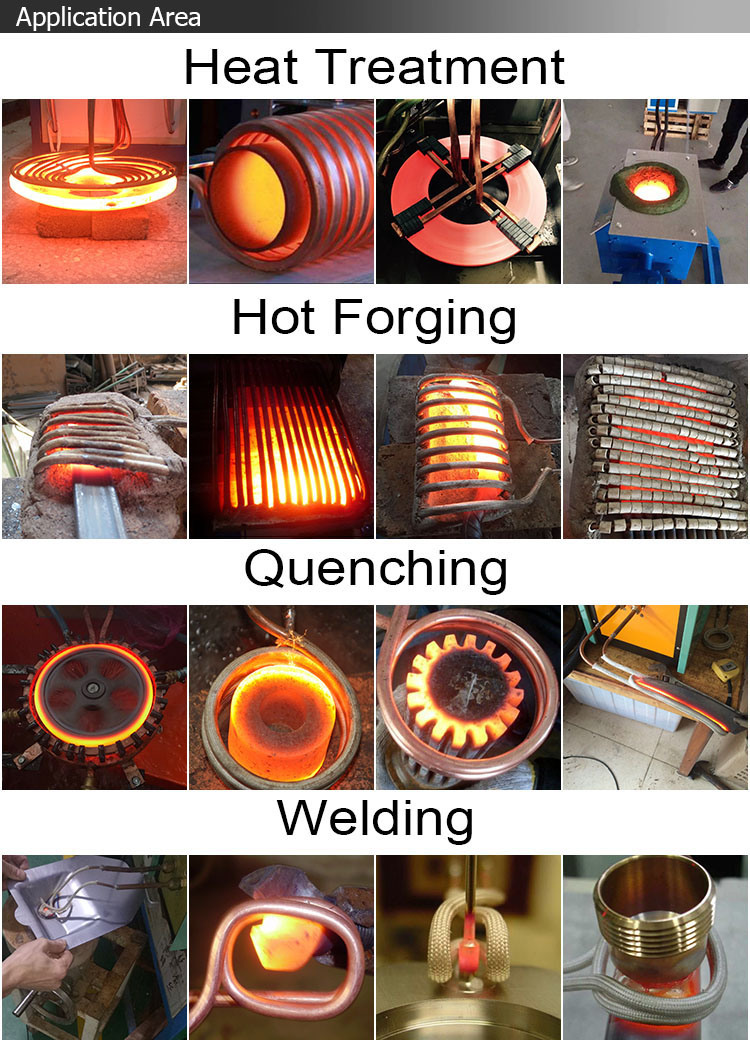 Low Price Hot Metal Forging Induction Heating Machine 80kw