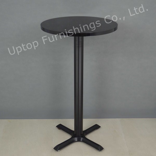 Promotional White High Round Cocktail Bar Table (SP-BT676)