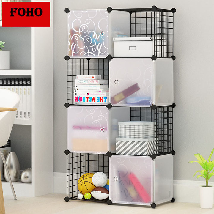 DIY Wire Mesh Free Standing Waterproof Metal Storage Shelves