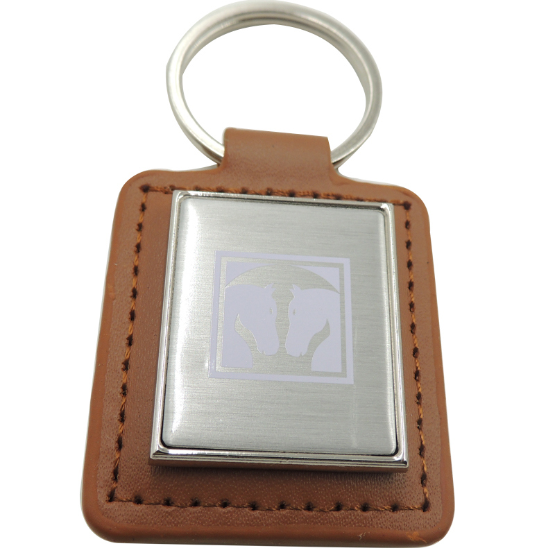 Custom Hot Sale Fashion Leather Keychain (A2-28)