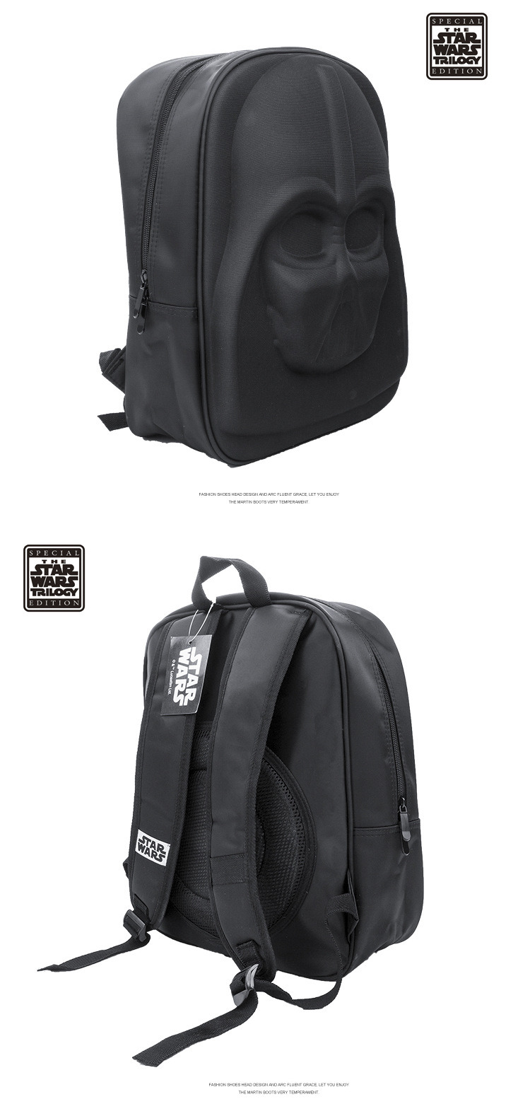 Star Wars Shool Bag Stormtrooper 3D Travel Backpack