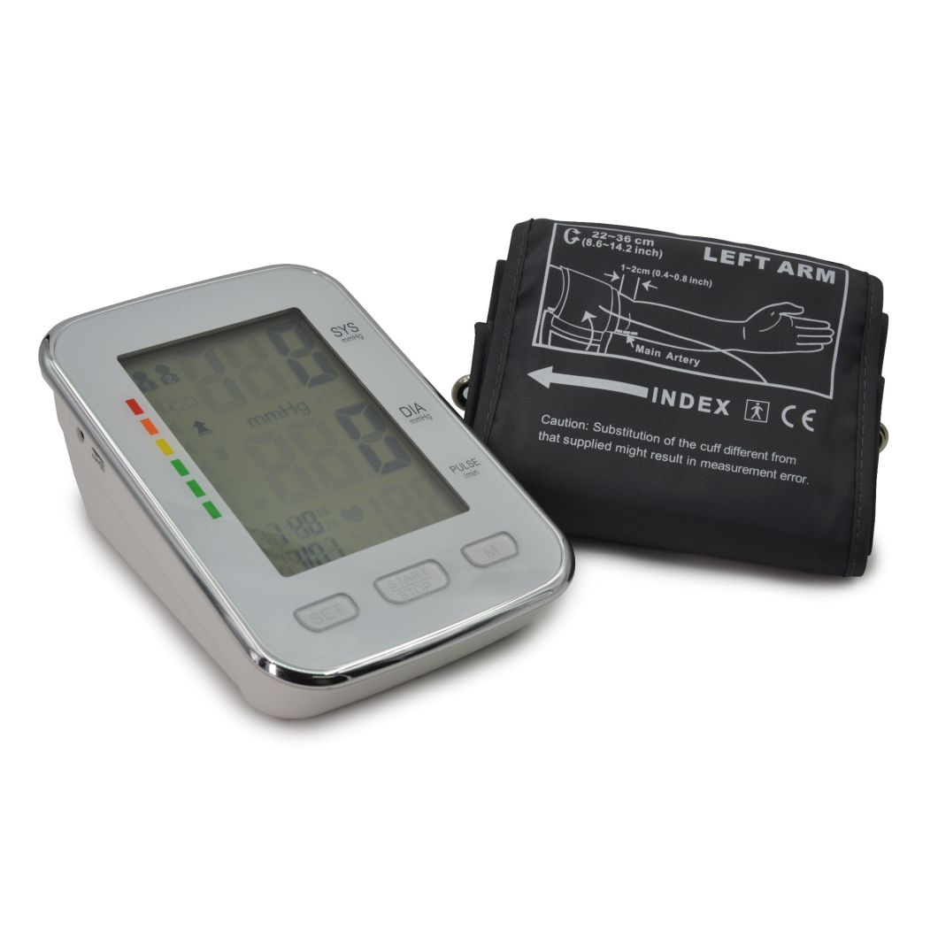 Arm-Type Fully Automatic Blood Pressure Monitor with FDA Approved