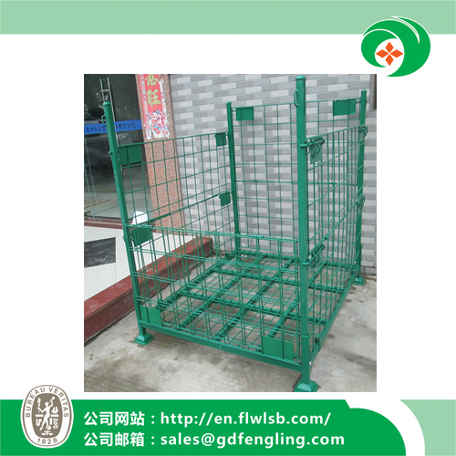 Customized Collapsible Roll Container for Warehouse by Forkfit