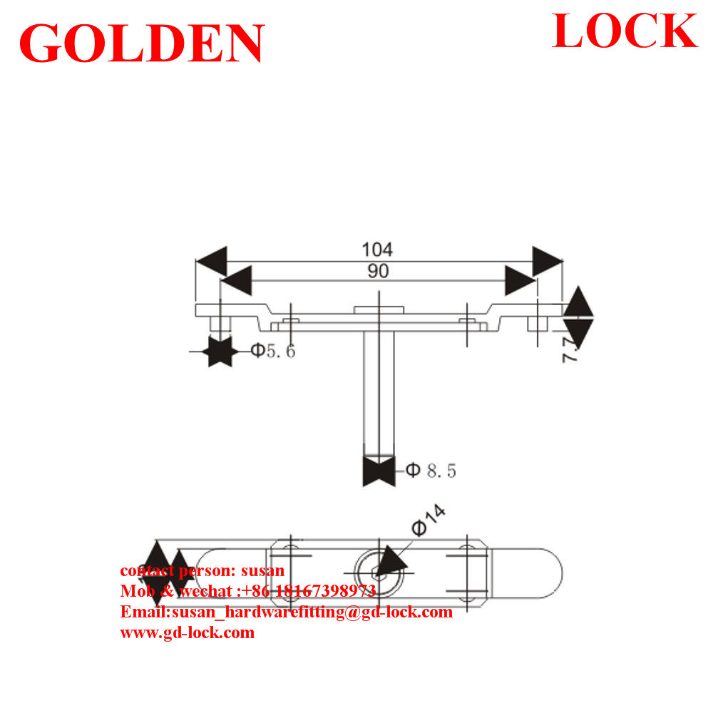 Stainless Steel 304 Wind Braing Parts for Window Hardware