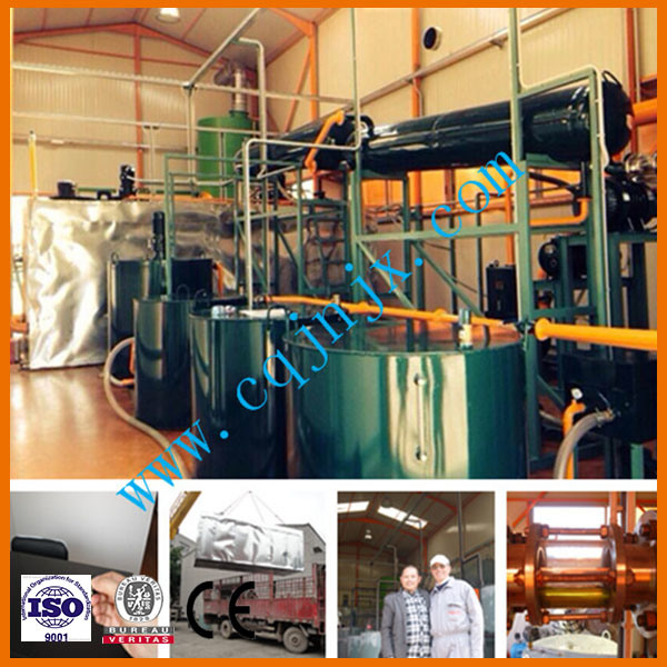 Black Oil Decoloring Machine in Used Oil Management