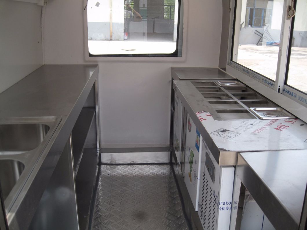 Professional Motorcycle Mobile Fast Food Van (SHJ-MFR220GH)