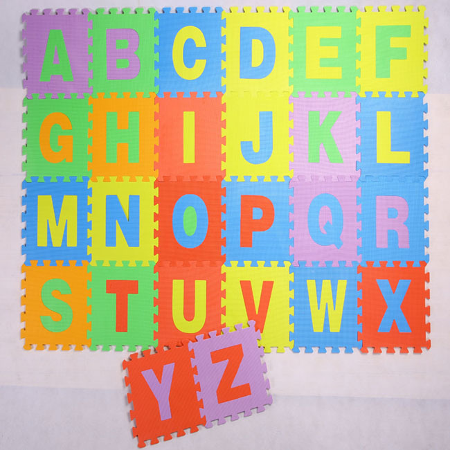 EVA Puzzle Mat Kids Play Mats Alphabet 26 ABC Mats