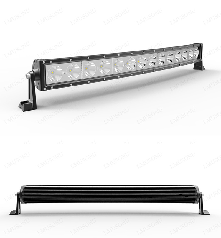 Lmusonu Factory Direct Sale Spot Flood Beam off Road LED Light Bar for ATV High Lumen 30 Inch 140W LED Light Bar Single Row