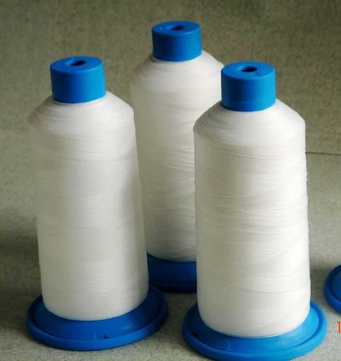 Corrosion Resisatance 100% PTFE Polytetrafluoroethylene Teflon Sewing Thread for Filter Bag