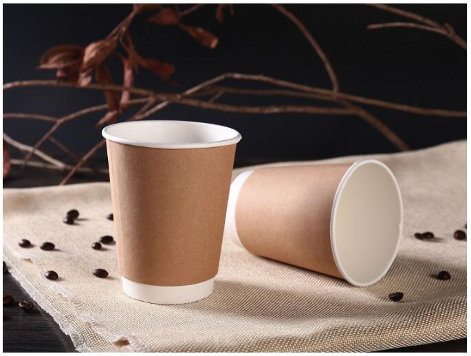 Custom 8oz 12oz 16oz Double Wall Coffee Paper Cup Wholesales