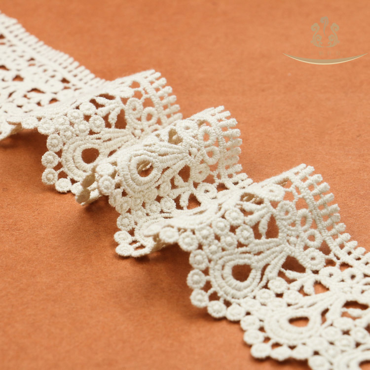 L30017 Cotton Trimming Lace Bridal Lace for Wedding Dress