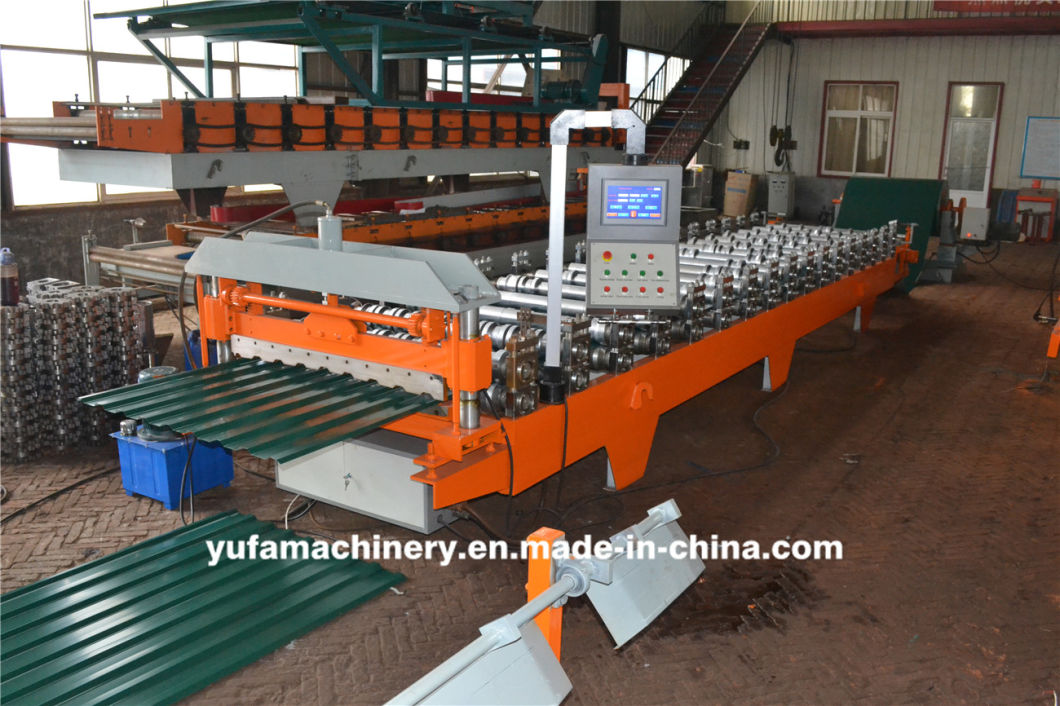 Hot Sale Europe Type Single-Layer T11 Corrugated Roof Tile Making Machine