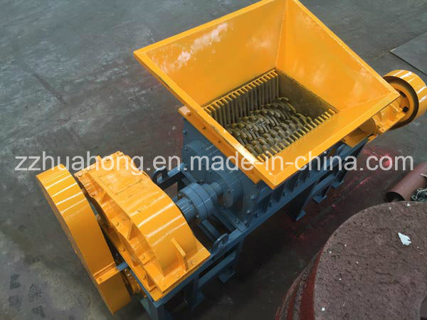 Hard Plastic Recycling Machine, Double Shaft Shredder Blades, Rubber Tire Recycle Machine