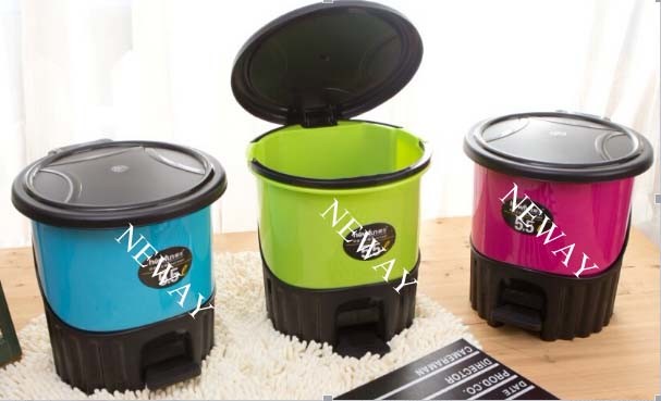 High Quality Promotional Environmental Protection Plastic Waste Bin (5.5L)