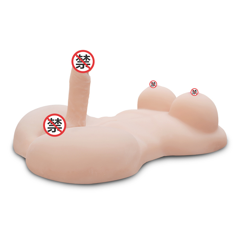 Realistic Breast Big Penis Silicone Sex Doll for Gay Men Women
