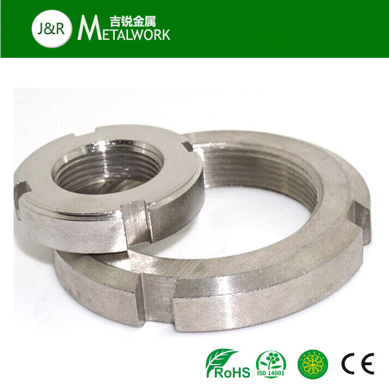 A2 A4 Stainless Steel Round Head Slotted Nut (SS304 SS316)