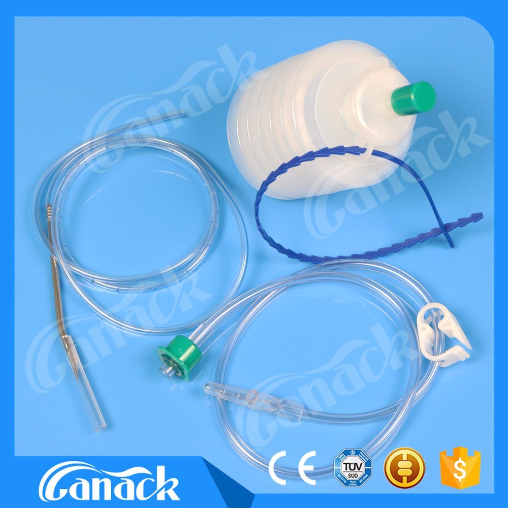 Hollow PVC Closed Wound Drainage System with Ce ISO