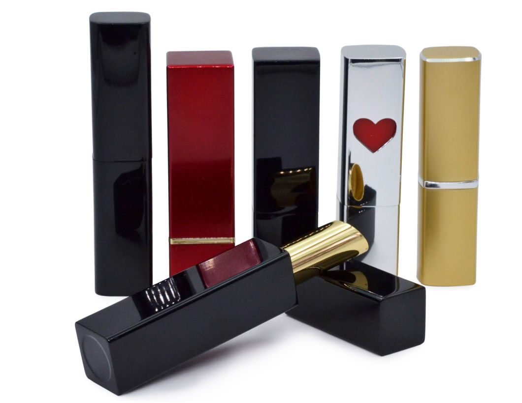 Plastic Cosmetic Black Lipstick Case, Lipstick Container