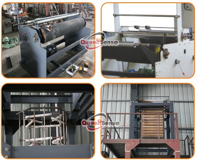 China Double Layer Coextrusion Rotary Die Film Blowing Machine