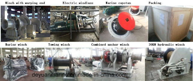 Electric Anchor Windlass and Mooring Winch for Ship