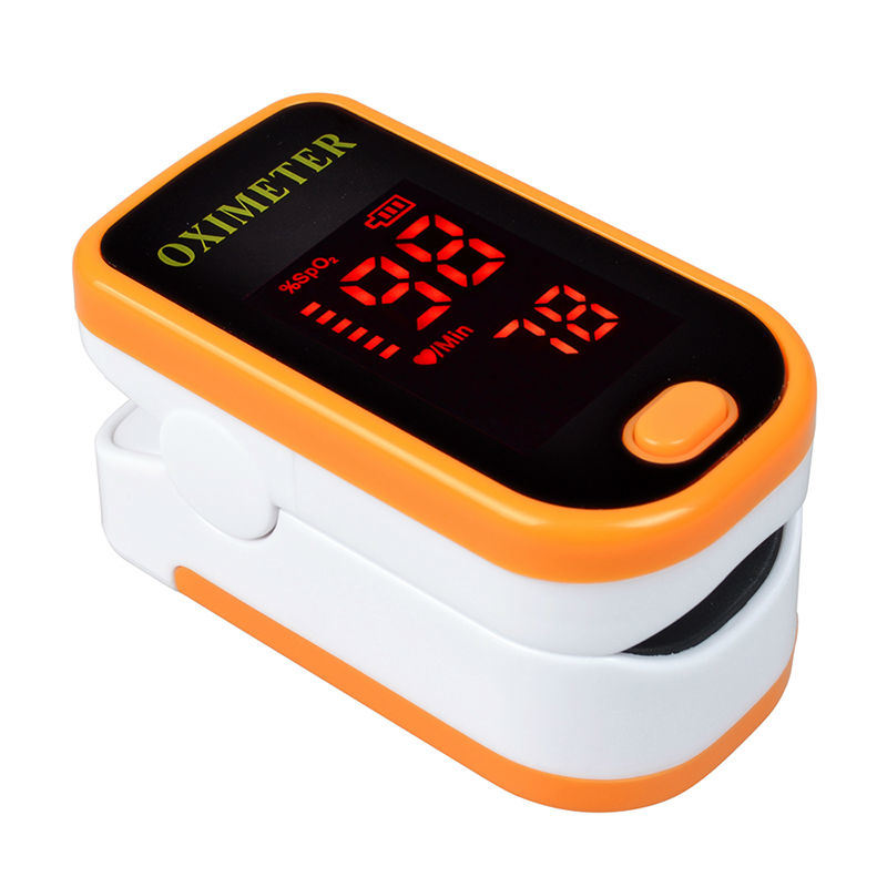 Shk4 Finger Pulse with Case Fingertip De Pulso De Dedo LED Pulse Saturator Pulsioximetro Oximeter