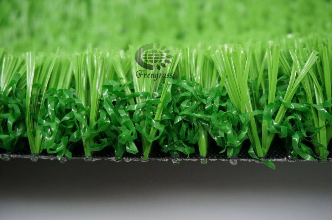 Non-Infill Football Soccer Synthetic Turf Lawn Artificial Grass