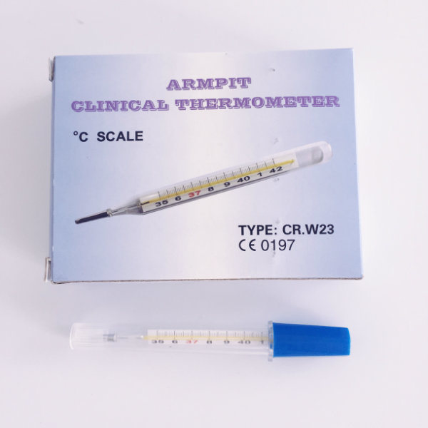 Medical Grade Hospital Clinic Use Mercury Oral Thermometer