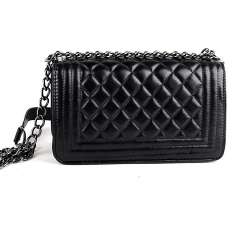 Sling Shoulder Bag Women Bag Mini Lattice Chain Bag (GB#CE0610#)