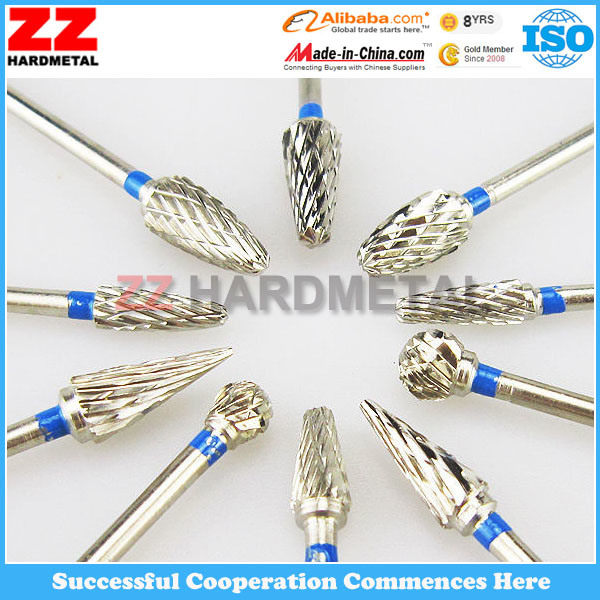 Yg8 Yg6X Tungsten Carbide Rotary Dental Burs