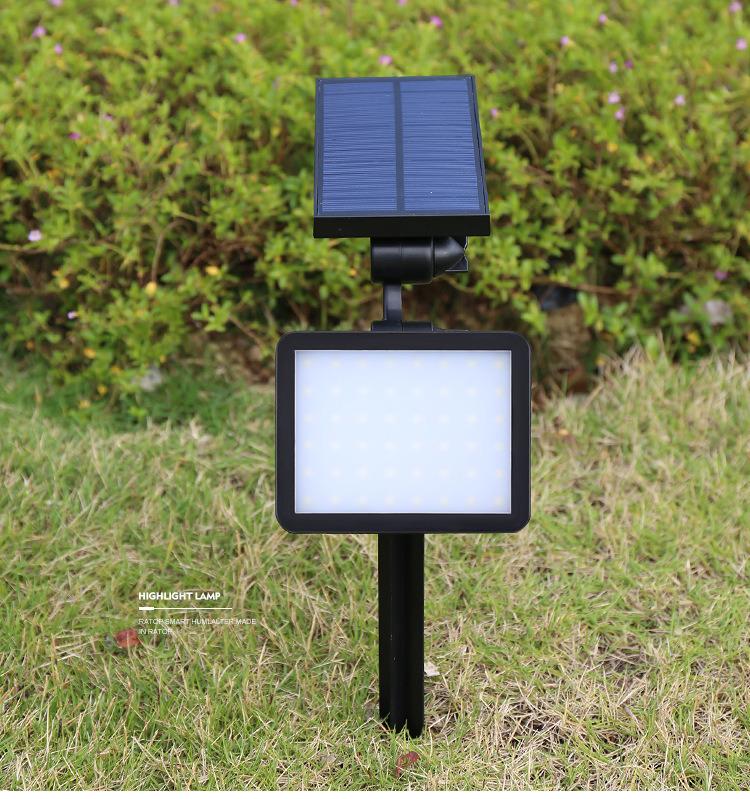 Outdoor LED Garden Wall Light Solar Spotlight