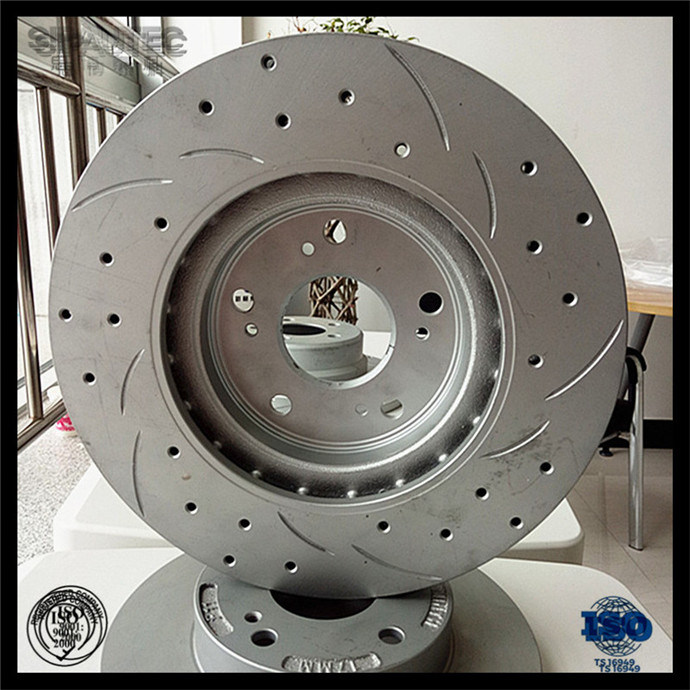 Dacromet Auto Parts Brake Rotor for Honda Car 45251-Swa-A00 Brake Disc