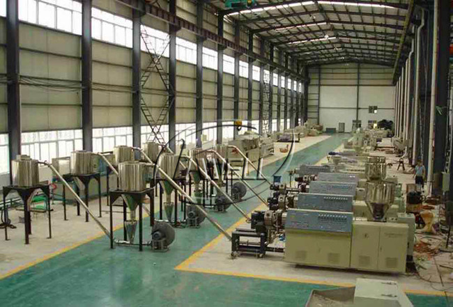 PVC Hot Die Face Granulating Line/PVC Plastic Granulating Extrusion Line