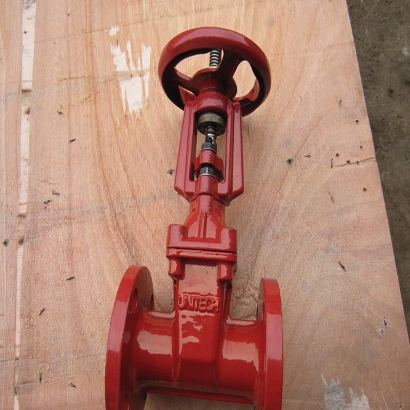 High Quality Double Flanged Rising Stem Resilient Seat Gate Valve