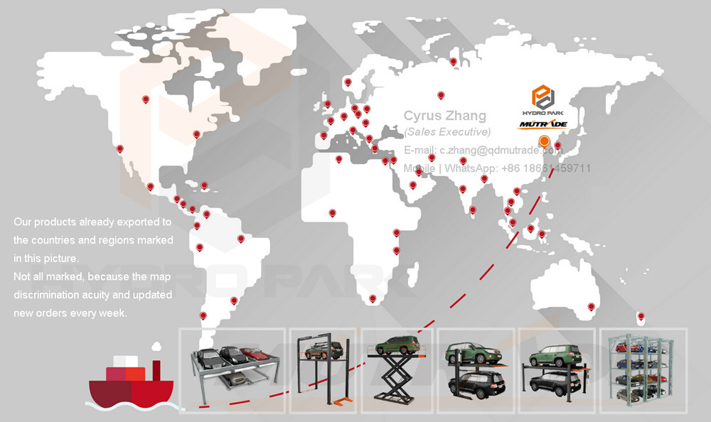 Car Parking Management System CE Approved Auto Garage Equipment