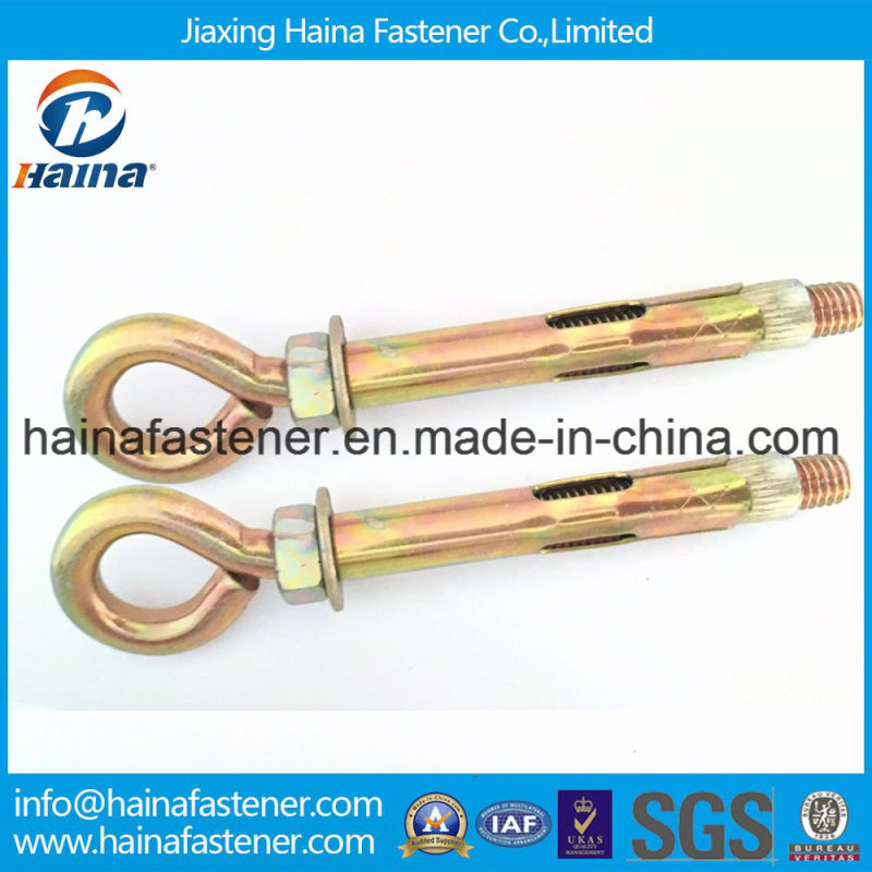 Chinese Supplier Best Price Carton Steel with Zinc Plated Anchor Eye Bolt