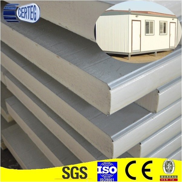 roof steel sheet PU Sandwich Panel Rolling Forming Machine from China supplier