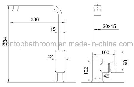 Sanitary Ware Kitchen Faucet Water Tapware Kitchen Tap