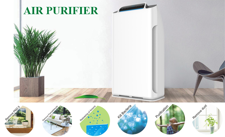 Healthcare Products Smart Design Air Cleaner Air Purification Market Air Purifier Fit for Home Office From Guangzhou Manufacturer