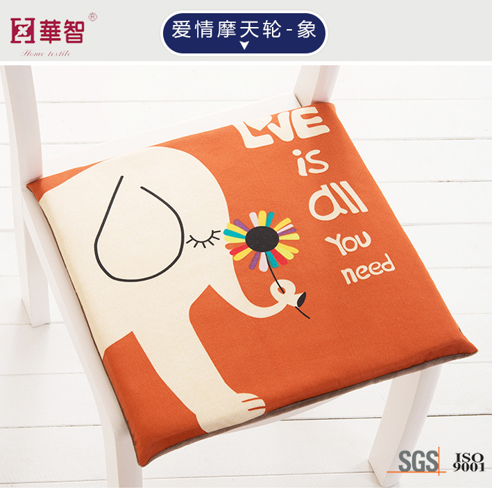 Digital Printed Chair Sofa Seat Cushion