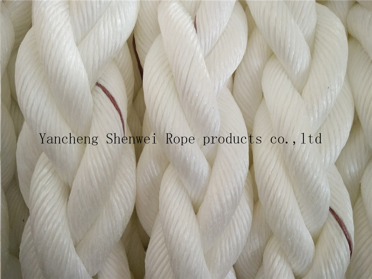 24mm 3 Strand Polypropylene PP Mooring Rope for Marine