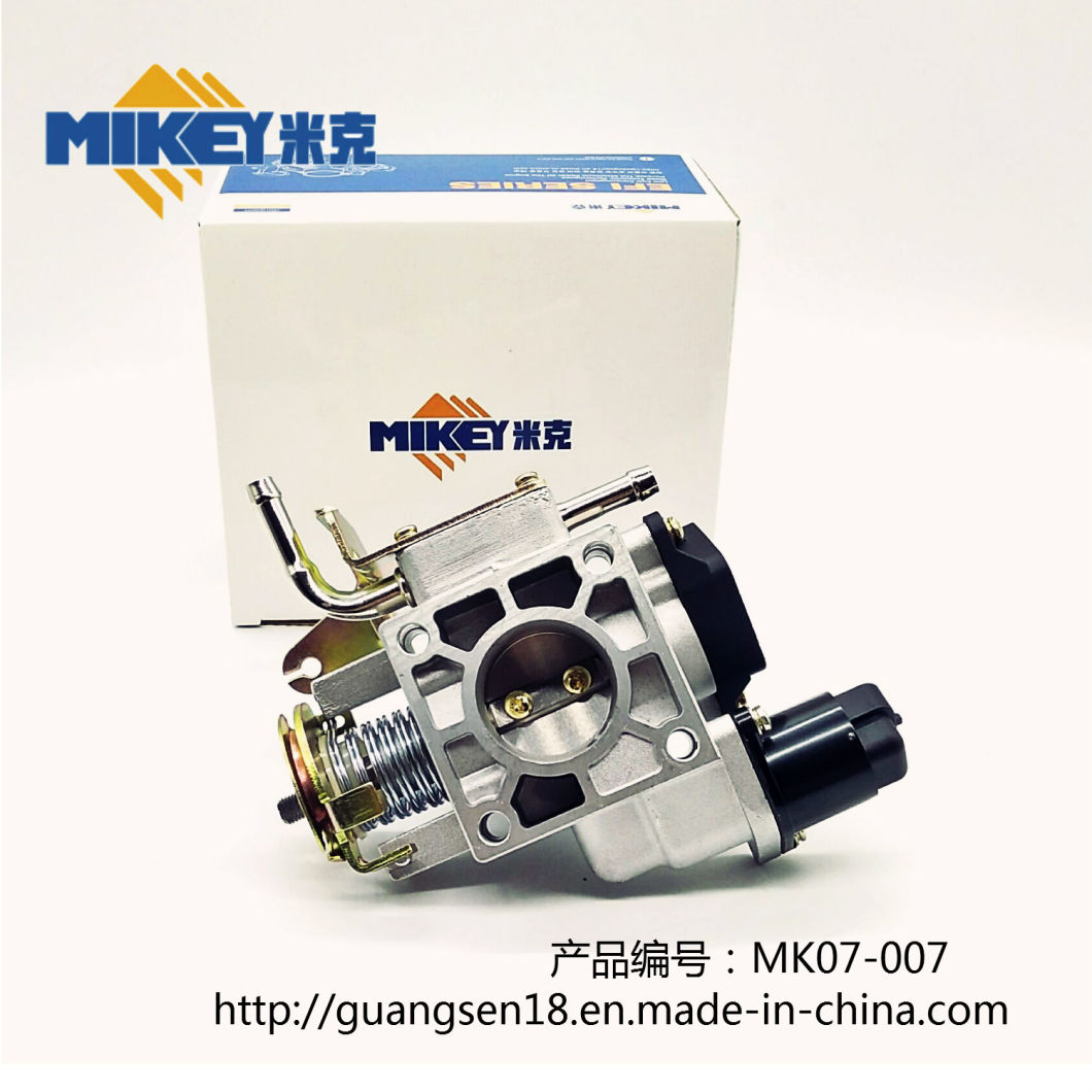 Throttle Valve Assembly. China Car/Wuling, 6376/E3, Dr. Lian Dianyuansu 6400, and So on. Product Number: Mk07-007. Car Body.