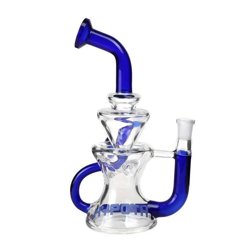 Glass Water Pipe Recycler Hookah Shisha Glass Smoking Pipe