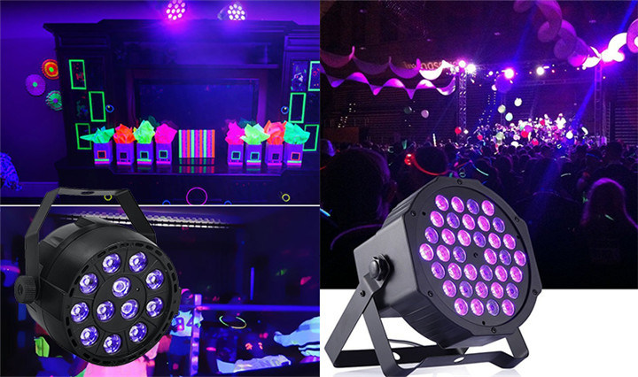 DJ Equipment Remote IP20 Mini LED PAR Light