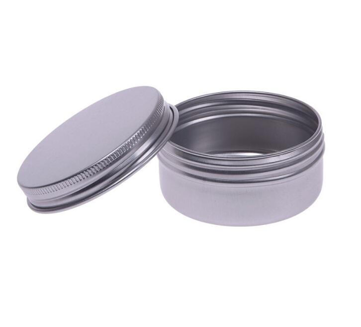 50ml Empty Containers 50 Ml Empty Sample Jars Cosmetic Jars Aluminium Containers for Cosmetics Aluminum Makeup Case