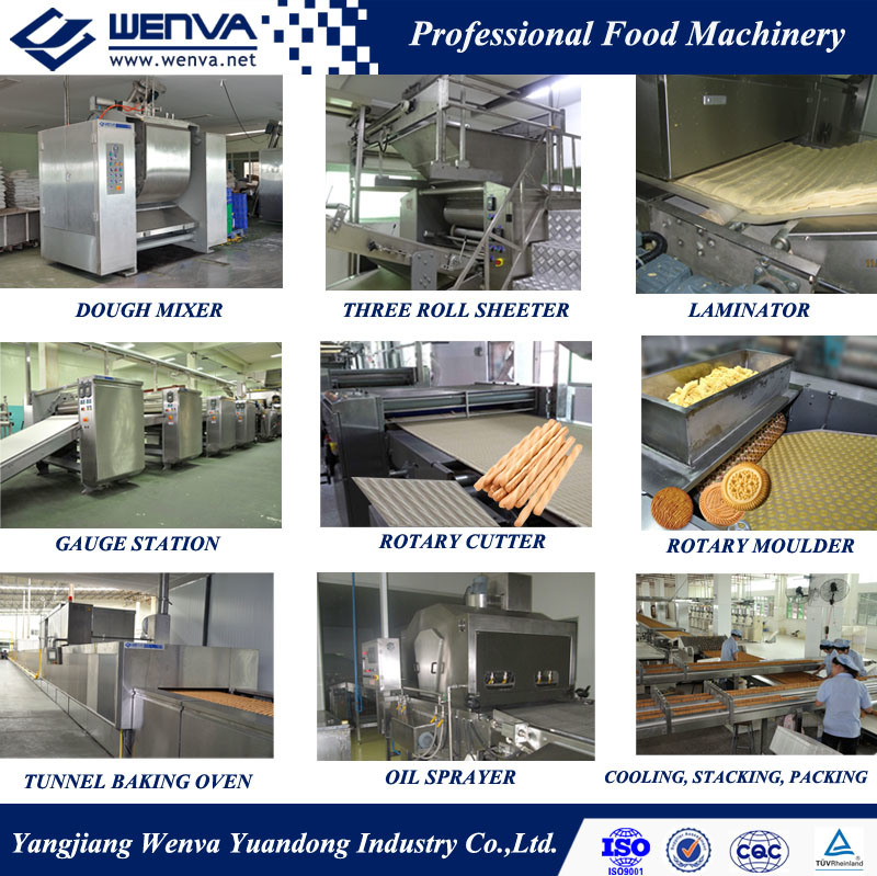 Wenva 2017 Hot Sale Automatic Biscuit Production Line