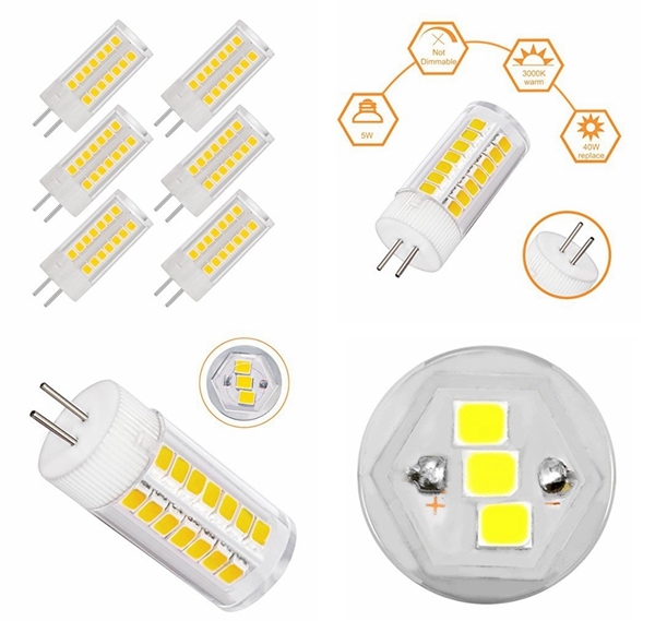 LED Corm Bulb 5W G4 40W Equivalent with SMD2835 for General Lighting