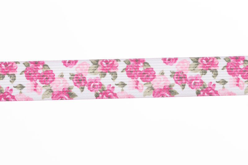 Print Design Knitting Elastic Tape